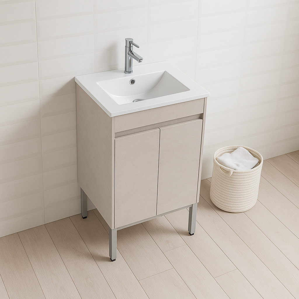NC Series Wall Hung Vanity with Ceramic Top