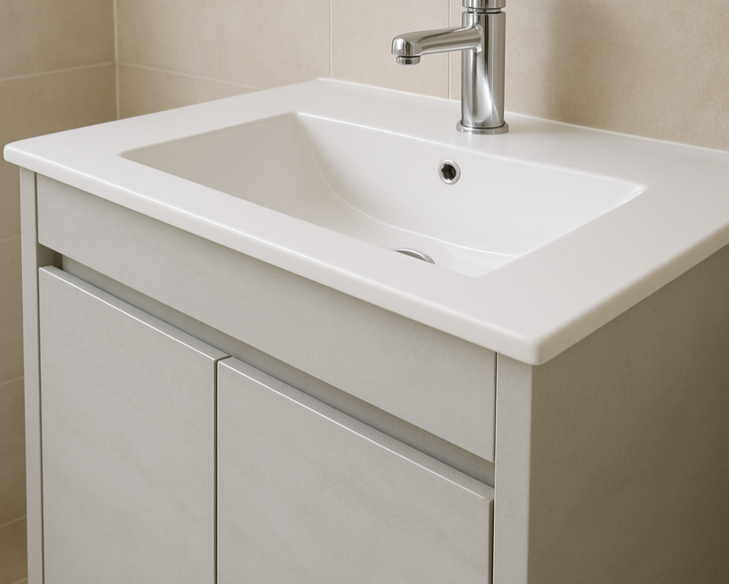 NC Series Wall Hung Vanity with Ceramic Top