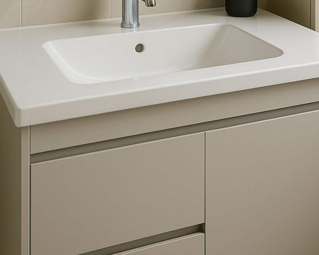 NC Series Wall Hung Vanity with Ceramic Top