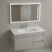 NC Series Wall Hung Vanity with Ceramic Top