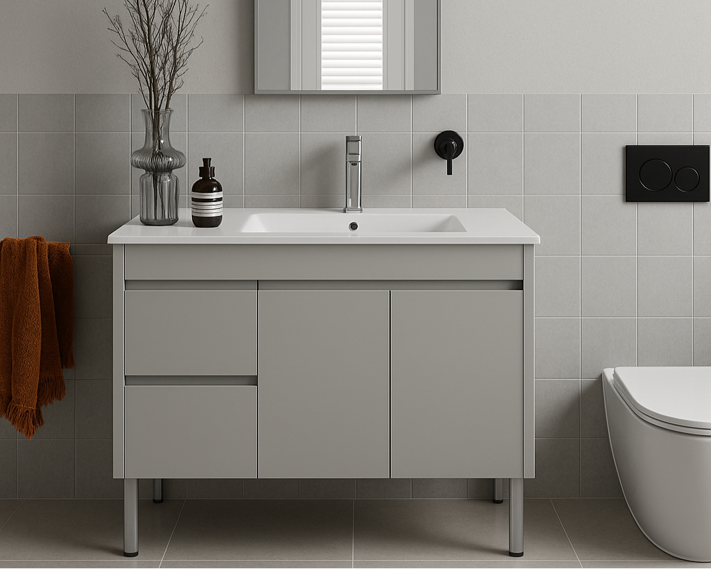 NC Series Wall Hung Vanity with Ceramic Top