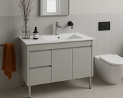 NC Series Wall Hung Vanity with Ceramic Top