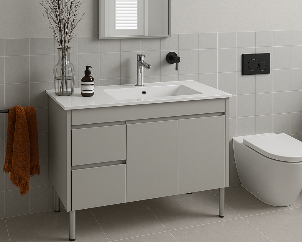 NC Series Wall Hung Vanity with Ceramic Top