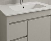 NC Series Wall Hung Vanity with Ceramic Top