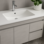 NC Series Wall Hung Vanity with Ceramic Top