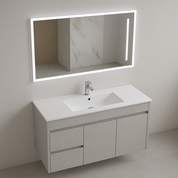 NC Series Wall Hung Vanity with Ceramic Top