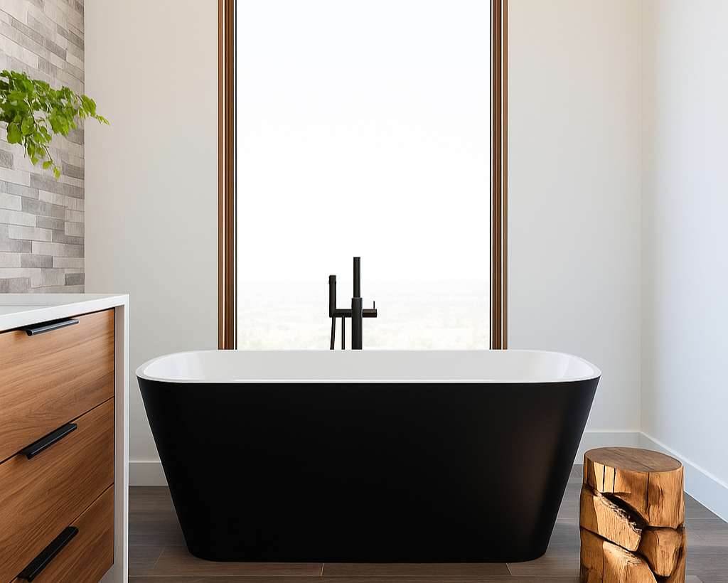 Ovia – B/W Freestanding Bathtub