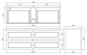 Fremantle Wall Hung PVC Vanities