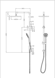Otus Multi-Function Shower Set