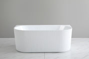 Bari Back To Wall Bathtub