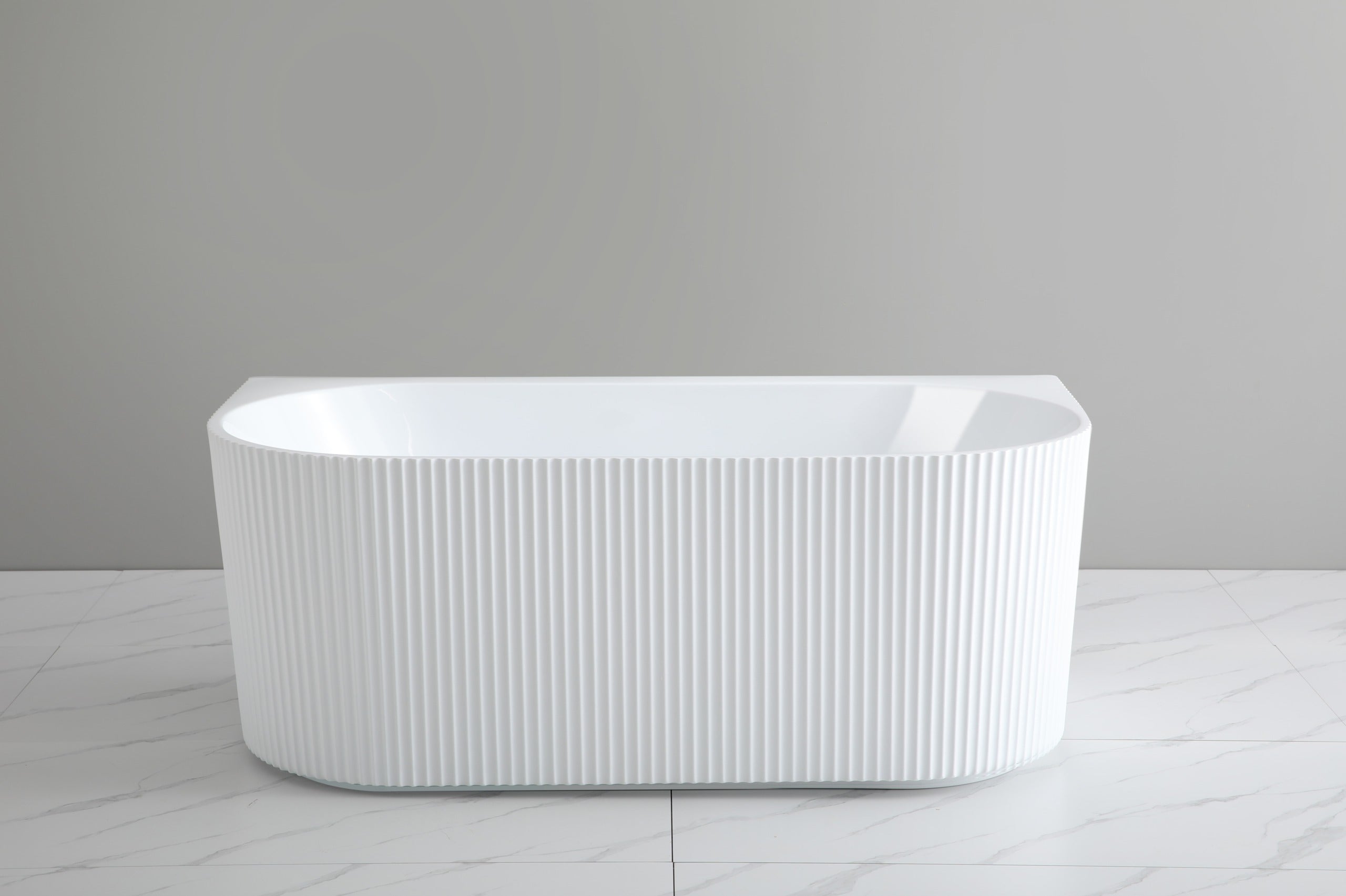 Bari Back To Wall Bathtub