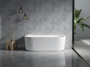 Bari Back To Wall Bathtub