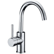 Otus Chrome Basin Mixer Gooseneck