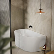 Bari Back To Wall Bathtub