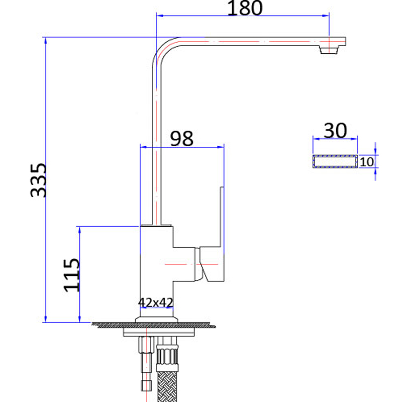 Rosa Sink Mixer