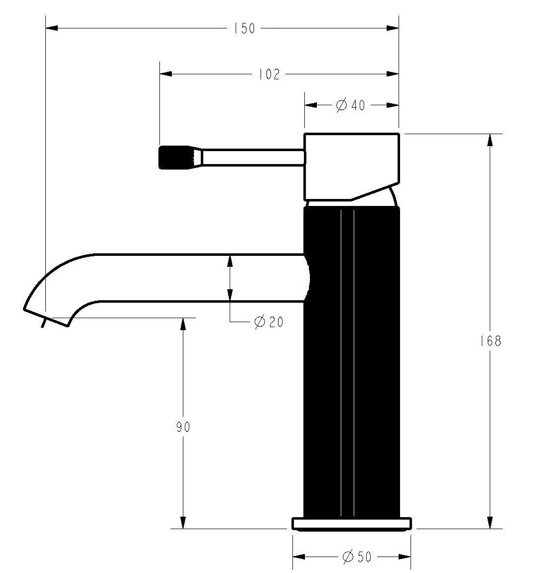 Linie Basin Mixer