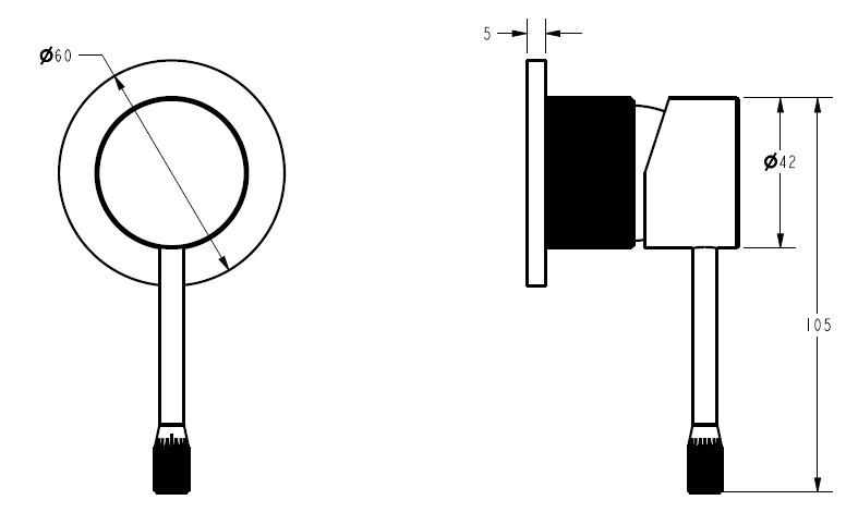 Linie Wall Mixer Trim Kit